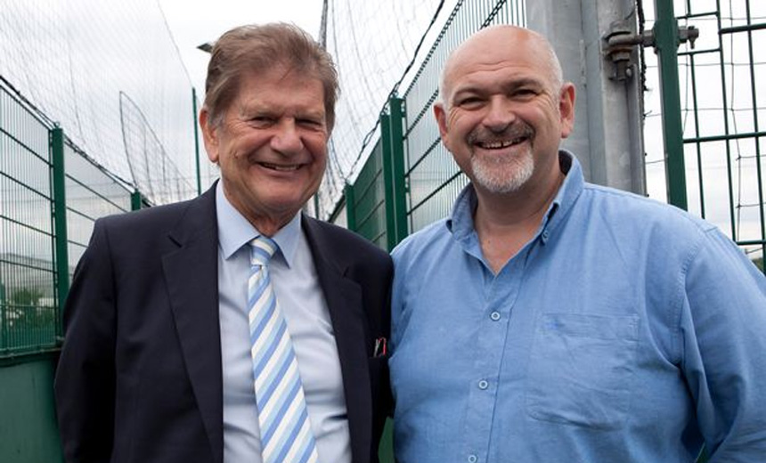 Patron, Sir John Madejski celebrates his 80th